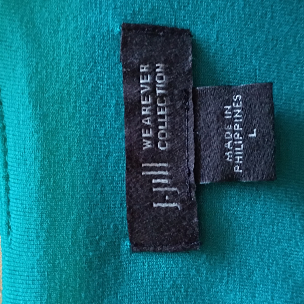 J.jill Teal Short Sleeve Dress - Picture 4 of 5